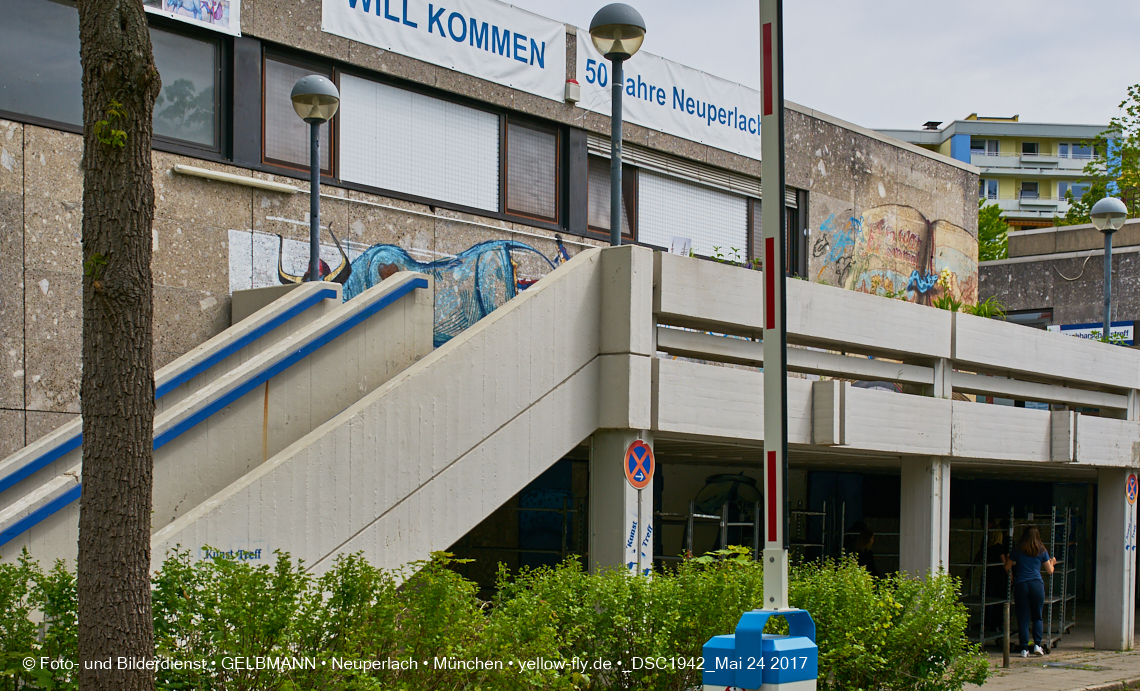 24.05.2017 - Abrissbaustelle Quiddezentrum in Neuperlach